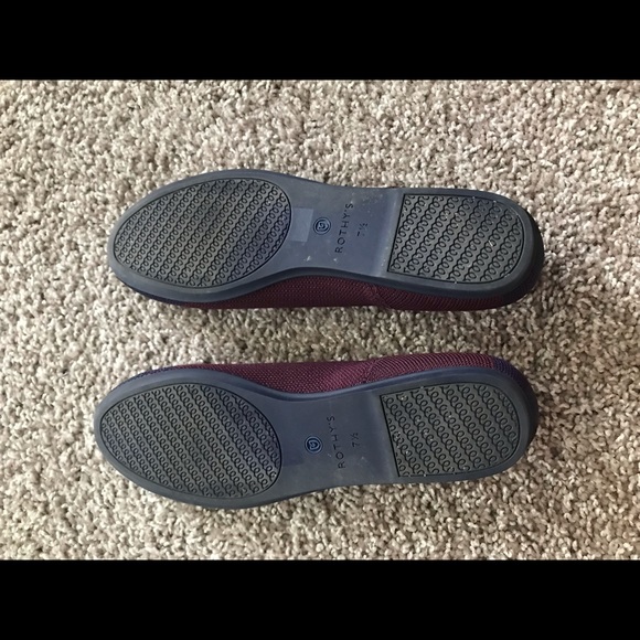 Rothy’s Blackberry cap toe flats size 7.5 EUC - Picture 3 of 3
